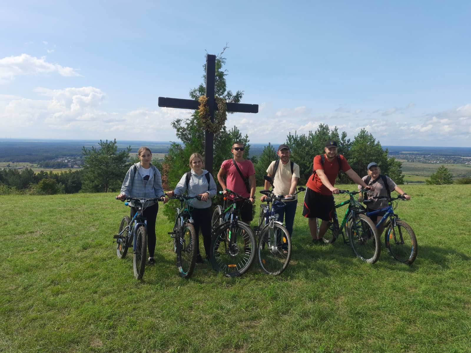 Велопроща молоді Княжого деканату на Підлиську гору Велопроща молоді Княжого деканату на Підлиську гору