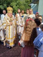 Владика Аркадій Трохановський освятив храм блаженного Івана Зятика в Торуні Владика Аркадій Трохановський освятив храм блаженного Івана Зятика в Торуні