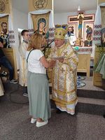 Владика Аркадій Трохановський освятив храм блаженного Івана Зятика в Торуні Владика Аркадій Трохановський освятив храм блаженного Івана Зятика в Торуні