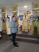 Владика Аркадій Трохановський освятив храм блаженного Івана Зятика в Торуні Владика Аркадій Трохановський освятив храм блаженного Івана Зятика в Торуні