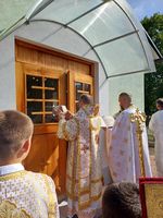 Владика Аркадій Трохановський освятив храм блаженного Івана Зятика в Торуні Владика Аркадій Трохановський освятив храм блаженного Івана Зятика в Торуні