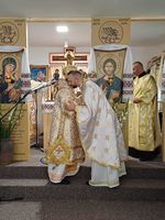 Владика Аркадій Трохановський освятив храм блаженного Івана Зятика в Торуні Владика Аркадій Трохановський освятив храм блаженного Івана Зятика в Торуні