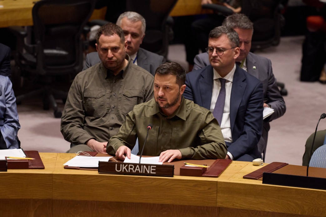 Застосування права вето потребує реформування, і це може стати ключовою реформою ООН – виступ Президента України на засіданні Ради Безпеки ООН Застосування права вето потребує реформування, і це може стати ключовою реформою ООН – виступ Президента України на засіданні Ради Безпеки ООН