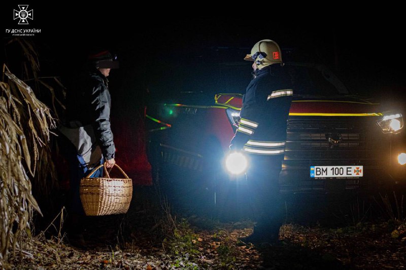 м. Суми: рятувальники оперативно відшукали двох людей, які заблукали у лісі м. Суми: рятувальники оперативно відшукали двох людей, які заблукали у лісі