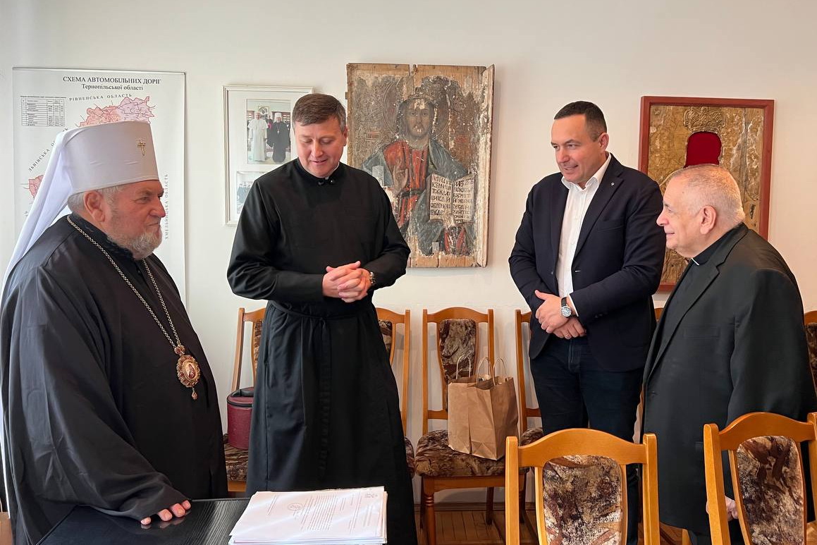 Генеральний секретар Католицької міграційної комісії відвідав Тернопіль