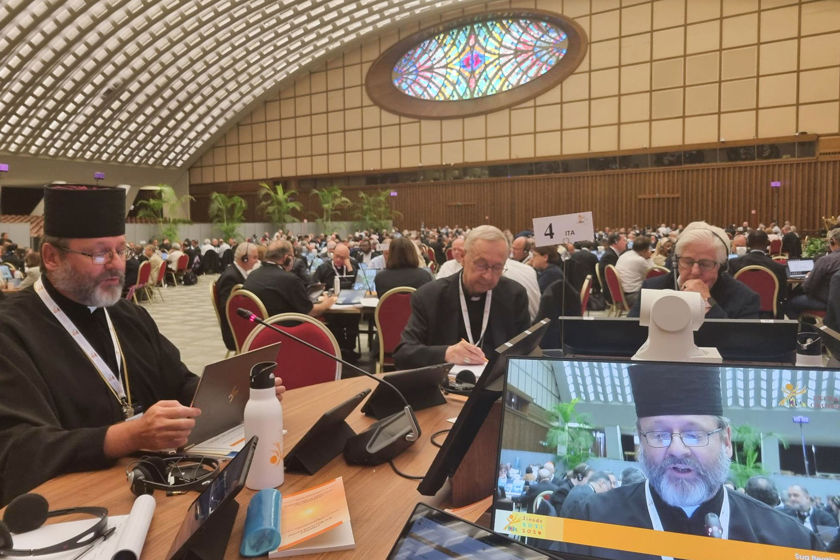 Глава УГКЦ на&nbsp;Папському Синоді говорив про вимушених мігрантів з&nbsp;України