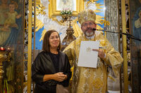 Глава УГКЦ відзначив патріаршими грамотами співпрацівників свого Секретаріату в&nbsp;Римі