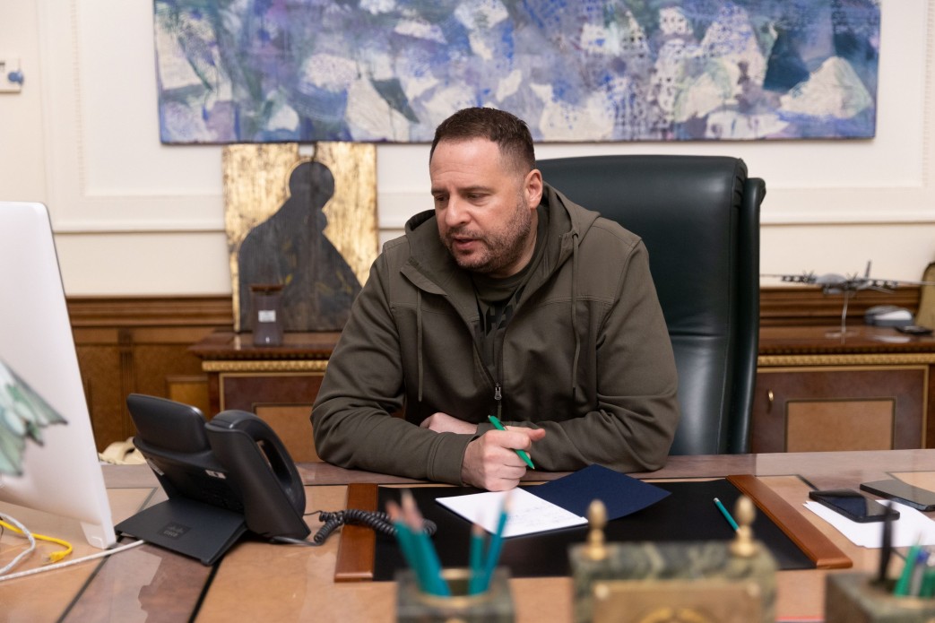 Керівник Офісу Президента України провів телефонну розмову з Президенткою Європейського парламенту Керівник Офісу Президента України провів телефонну розмову з Президенткою Європейського парламенту