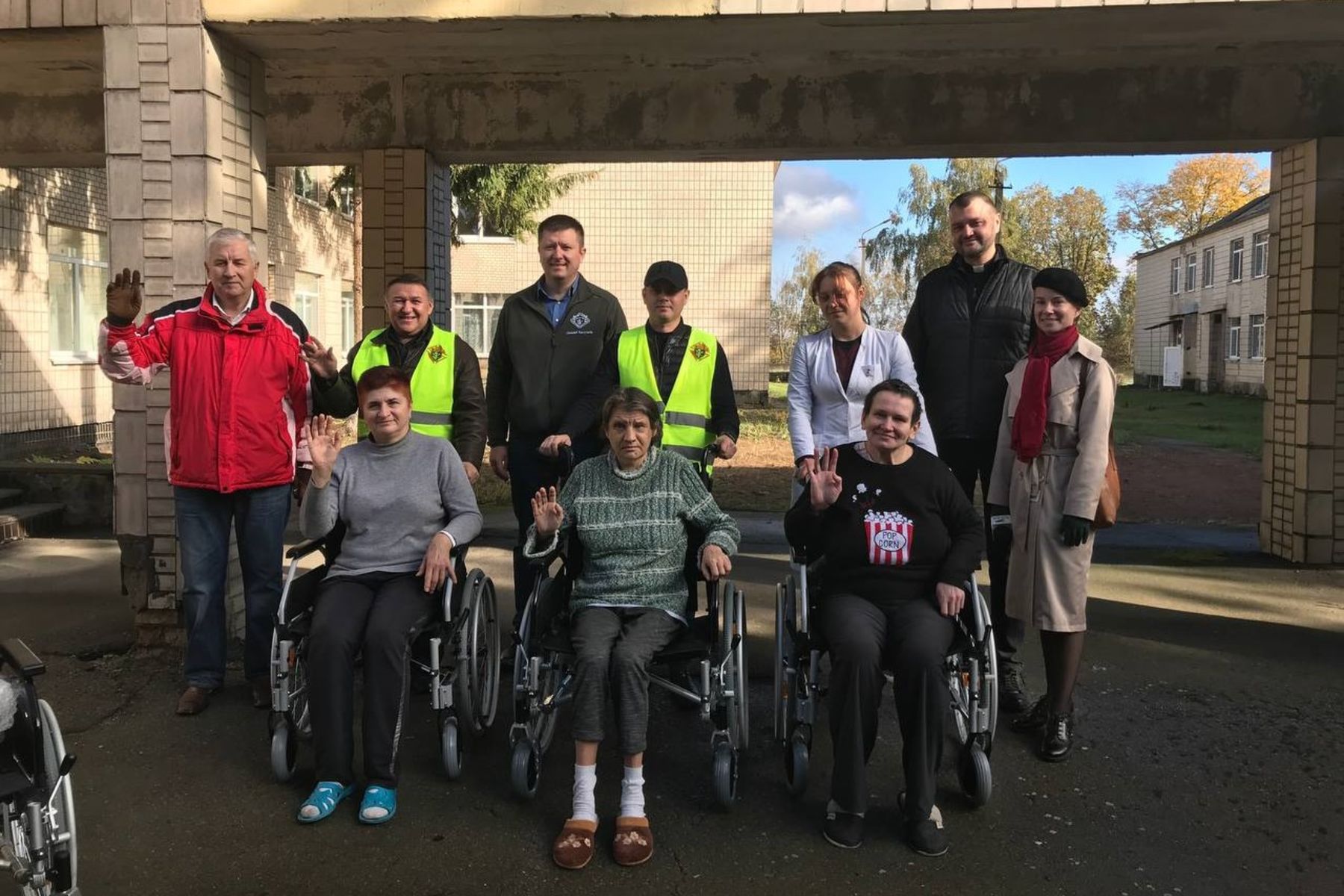 Лицарі Колумба передали допомогу до&nbsp;Київського центру ментального здоров&rsquo;я