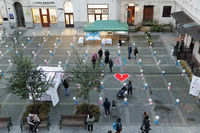 Памʼять дітей, які померли під час вагітності, вшанували у Львові Памʼять дітей, які померли під час вагітності, вшанували у Львові