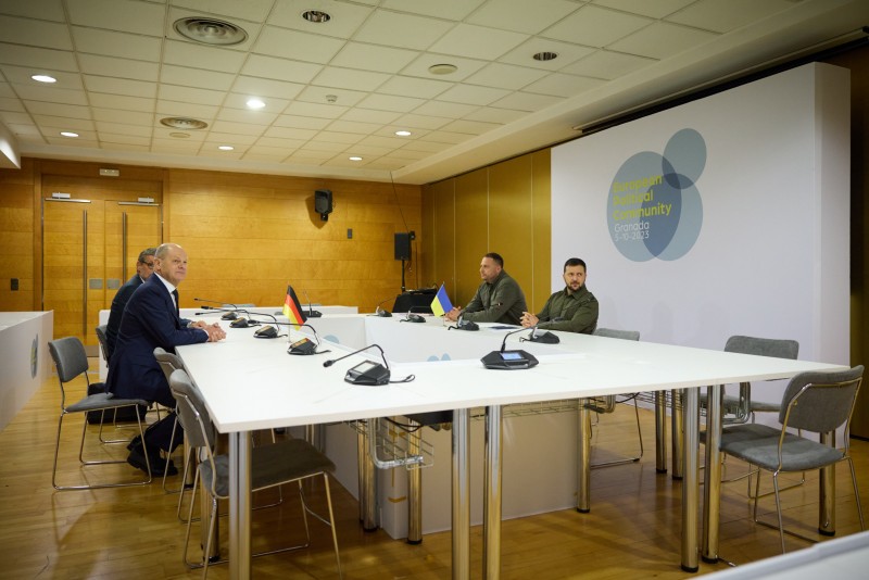 Президент провів зустріч із Федеральним канцлером Німеччини Президент провів зустріч із Федеральним канцлером Німеччини