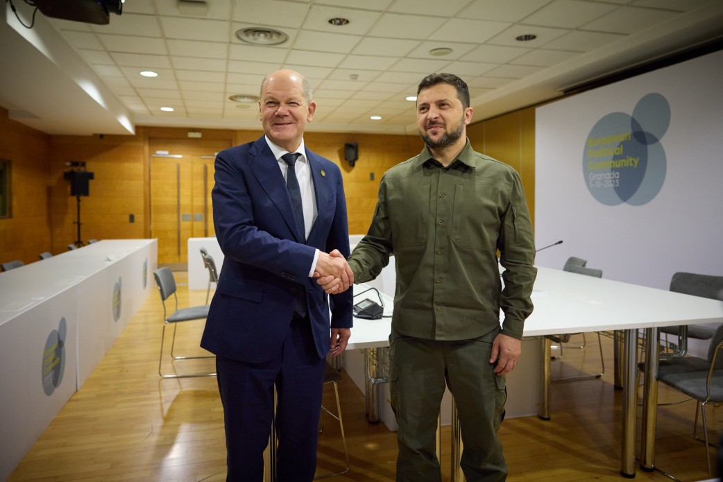 Президент провів зустріч із Федеральним канцлером Німеччини Президент провів зустріч із Федеральним канцлером Німеччини