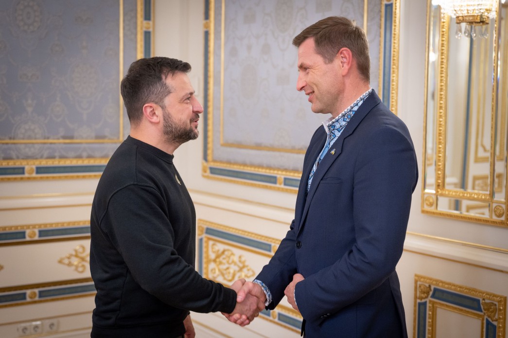 Президент України провів зустріч із міністром оборони Естонії Президент України провів зустріч із міністром оборони Естонії
