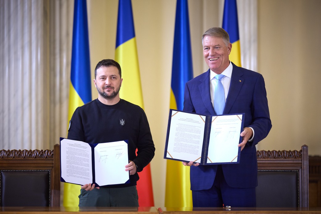 Президенти України та Румунії ухвалили Спільну заяву Президенти України та Румунії ухвалили Спільну заяву