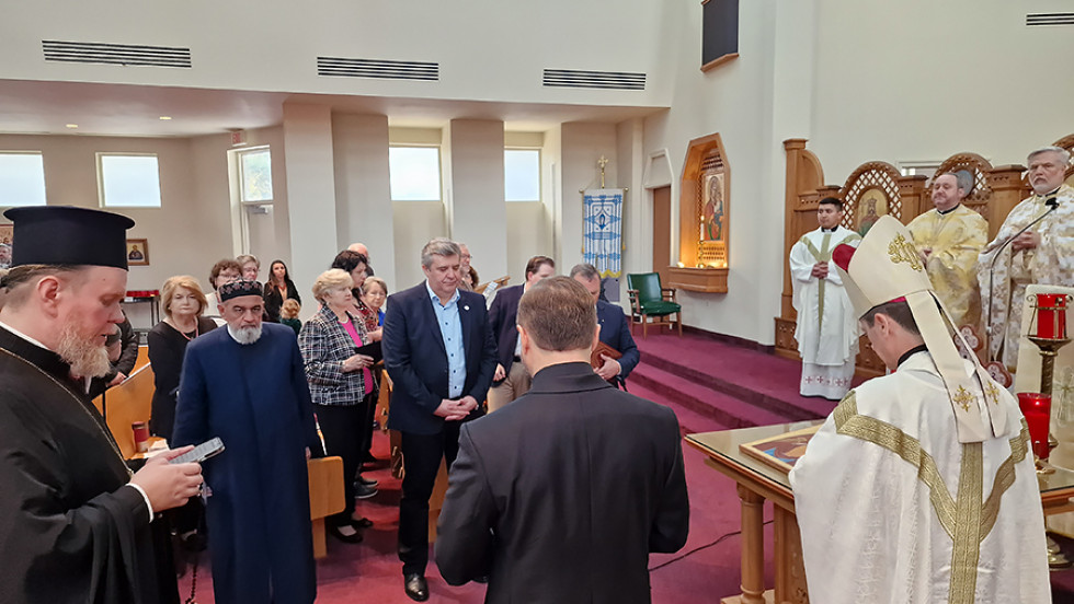 Рада Церков розпочала візит до&nbsp;США з&nbsp;молитви у&nbsp;храмі УГКЦ у&nbsp;Вашингтоні за&nbsp;перемогу України