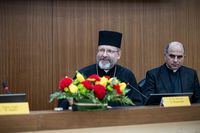 &laquo;Святий Йосафат завжди випереджав нас на&nbsp;синодальному шляху&raquo;,&nbsp;&mdash; Глава УГКЦ на&nbsp;відкритті виставки у&nbsp;Римі