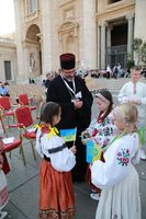 «Together»: дитячий хор собору Святої Софії виконав духовні пісні на Екуменічній молитві у Ватикані «Together»: дитячий хор собору Святої Софії виконав духовні пісні на Екуменічній молитві у Ватикані