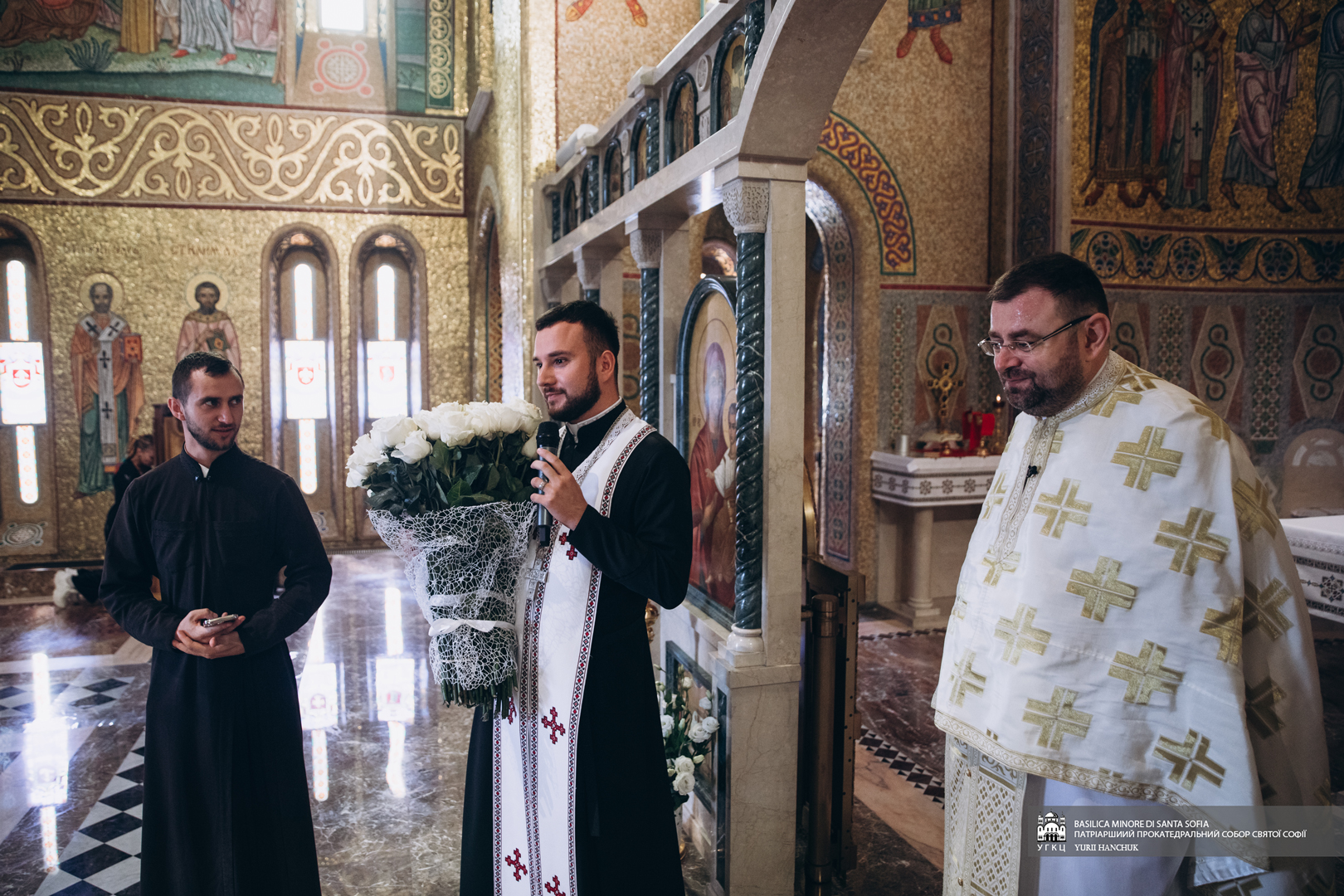 «Твій я, спаси Ти мене»: ректора прокатедри Святої Софії привітали з 15-річчям ієрейських свячень «Твій я, спаси Ти мене»: ректора прокатедри Святої Софії привітали з 15-річчям ієрейських свячень