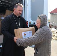 У Миколаєві греко-католицька громада продуктами та&nbsp;гігієнічними засобами підтримує місцевих жителів