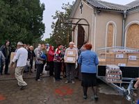 У Миколаєві греко-католицька громада продуктами та&nbsp;гігієнічними засобами підтримує місцевих жителів