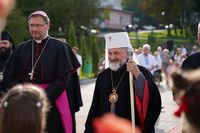 У Трускавці освятили пам’ятник митрополиту Володимиру Стернюку У Трускавці освятили пам’ятник митрополиту Володимиру Стернюку