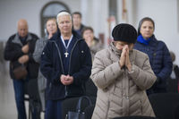 &laquo;Україна спрагла правди та&nbsp;справедливого миру&raquo;,&nbsp;&mdash; владика Йосиф Мілян у&nbsp;Патріаршому соборі