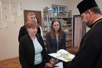 В Одеському екзархаті продовжуються катехитичні візитації: єпископ відвідав парафію Вознесіння