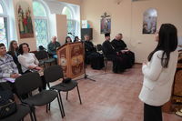 В Одеському екзархаті продовжуються катехитичні візитації: єпископ відвідав парафію Вознесіння