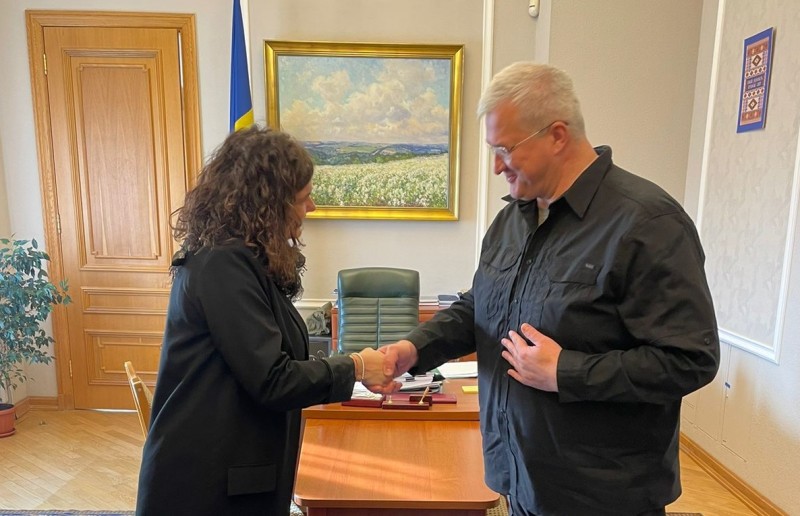 Андрій Сибіга зустрівся з головою Представництва Міжнародної організації з міграції в Україні Андрій Сибіга зустрівся з головою Представництва Міжнародної організації з міграції в Україні