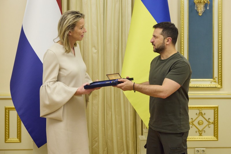 Глава держави зустрівся з міністром оборони Нідерландів Глава держави зустрівся з міністром оборони Нідерландів