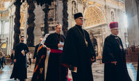 Глава УГКЦ очолив у Ватикані Вечірню з литією з нагоди 400-річчя мучеництва святого Йосафата Глава УГКЦ очолив у Ватикані Вечірню з литією з нагоди 400-річчя мучеництва святого Йосафата