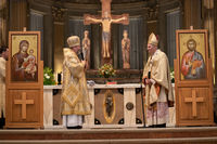 Глава УГКЦ у&nbsp;Болоньї: &laquo;Знайте, що&nbsp;Україна бореться і&nbsp;переможе, тому що&nbsp;ми&nbsp;з&nbsp;вами разом молимося&raquo;