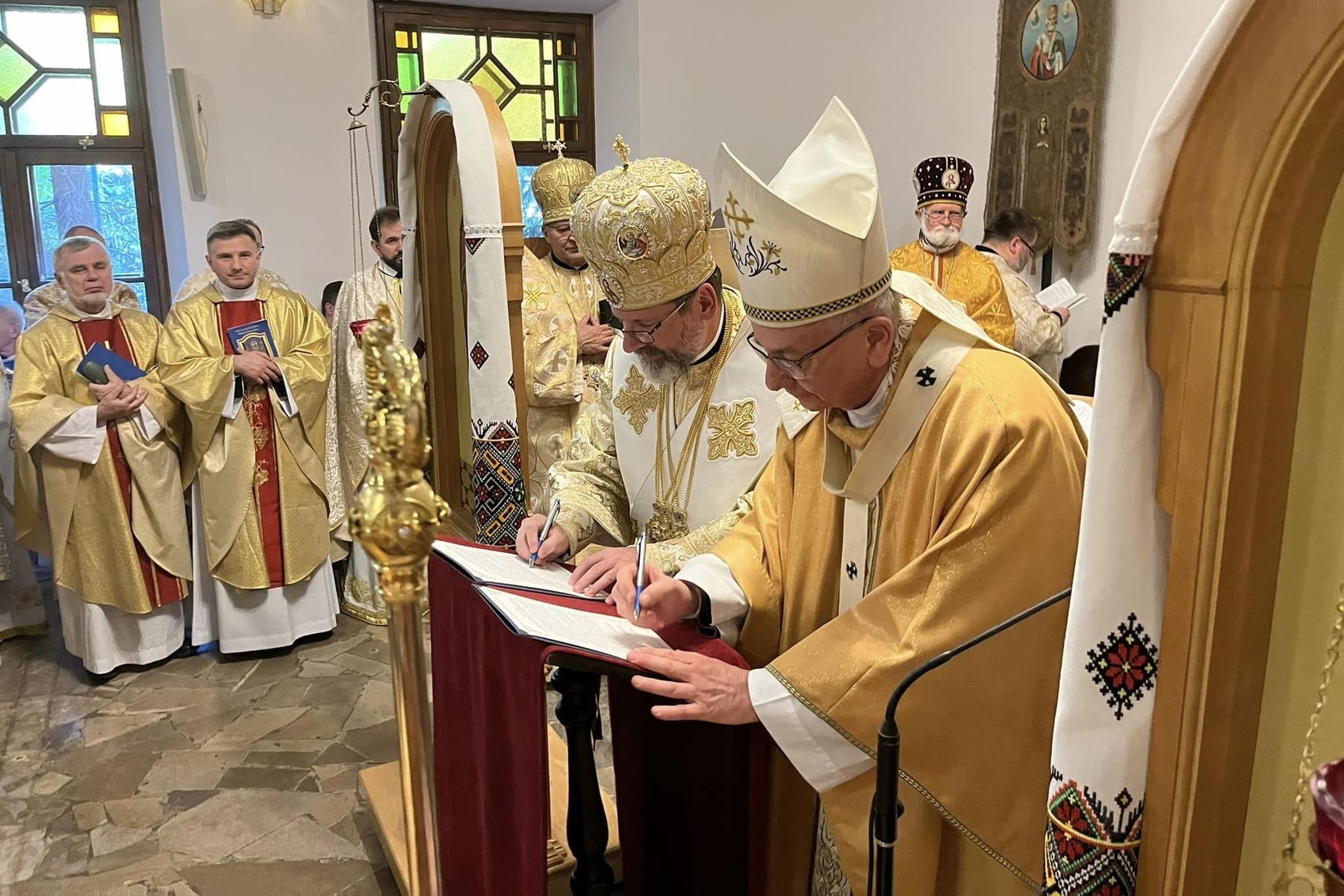 Глава УГКЦ у&nbsp;храмі Святого Йосафата в&nbsp;Любліні: &laquo;Ця&nbsp;святиня слугуватиме зціленню ран війни в&nbsp;різних вимірах&raquo;