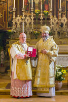 Глава УГКЦ вручив Орден митрополита Андрея Шептицького кардиналові Бассетті