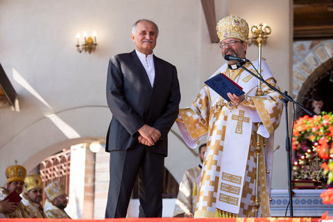 Глава УГКЦ вручив Орден митрополита Андрея Шептицького кардиналові Бассетті