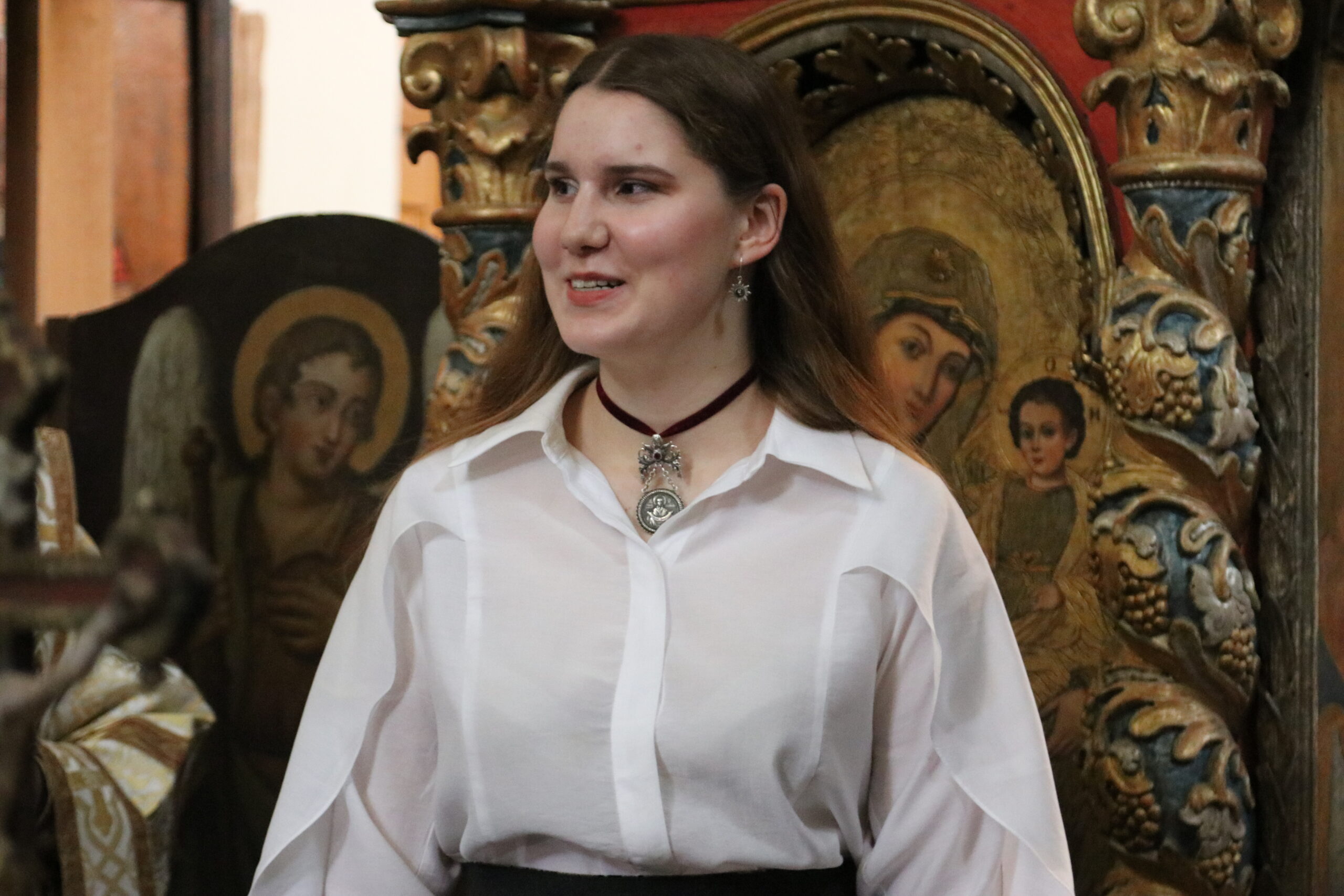 «Митрополит Андрей вчить нас, що рівень багатства полягає у вмінні ділитися»: Владика Володимир молитовно відкрив виставку: “Фрагменти творчості: Шептицький та митці” «Митрополит Андрей вчить нас, що рівень багатства полягає у вмінні ділитися»: Владика Володимир молитовно відкрив виставку: “Фрагменти творчості: Шептицький та митці”