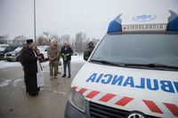 &laquo;Quantum satis&raquo;: Глава УГКЦ благословив соте авто для ЗСУ, яке прибуло зі&nbsp;Словаччини