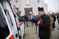 &laquo;Quantum satis&raquo;: Глава УГКЦ благословив соте авто для ЗСУ, яке прибуло зі&nbsp;Словаччини