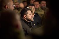 Релігійні лідери разом із&nbsp;військово-політичним керівництвом України помолилися за&nbsp;жертв Голодомору в&nbsp;Києво-Печерській лаврі