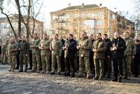 Релігійні лідери разом з&nbsp;військово-політичним керівництвом України помолилися за&nbsp;жертв Голодомору в&nbsp;Києво-Печерській лаврі