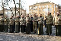 Релігійні лідери разом з&nbsp;військово-політичним керівництвом України помолилися за&nbsp;жертв Голодомору в&nbsp;Києво-Печерській лаврі