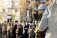 Релігійні лідери разом з&nbsp;військово-політичним керівництвом України помолилися за&nbsp;жертв Голодомору в&nbsp;Києво-Печерській лаврі