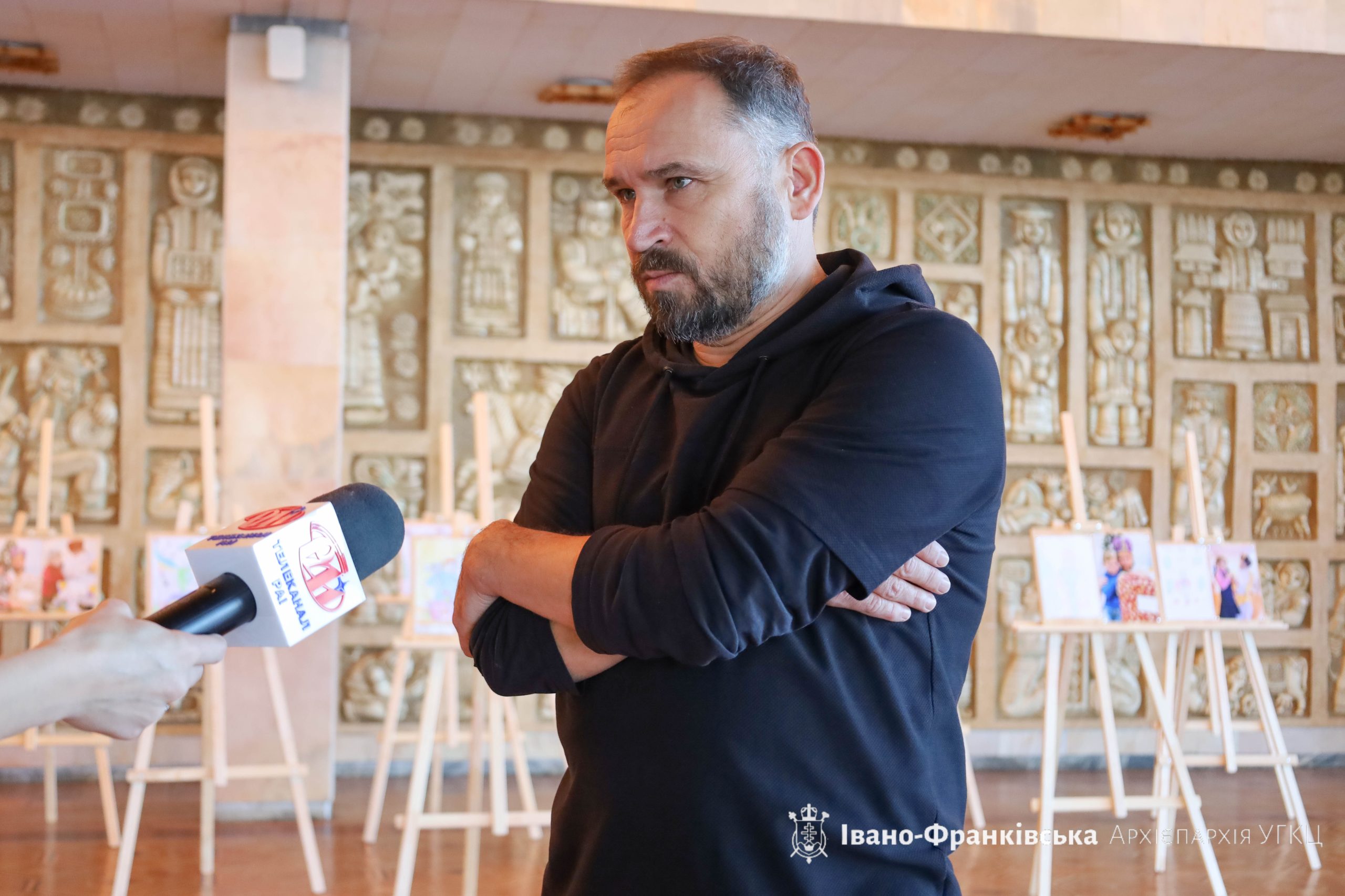 В Івано-Франківському драмтеатрі мальтійці відкрили другу виставку дитячих малюнків В Івано-Франківському драмтеатрі мальтійці відкрили другу виставку дитячих малюнків