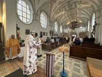 Владика Богдан Дзюрах відвідав українську громаду в&nbsp;Ландсхуті