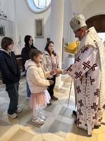 Владика Богдан Дзюрах відвідав українську громаду в&nbsp;Ландсхуті