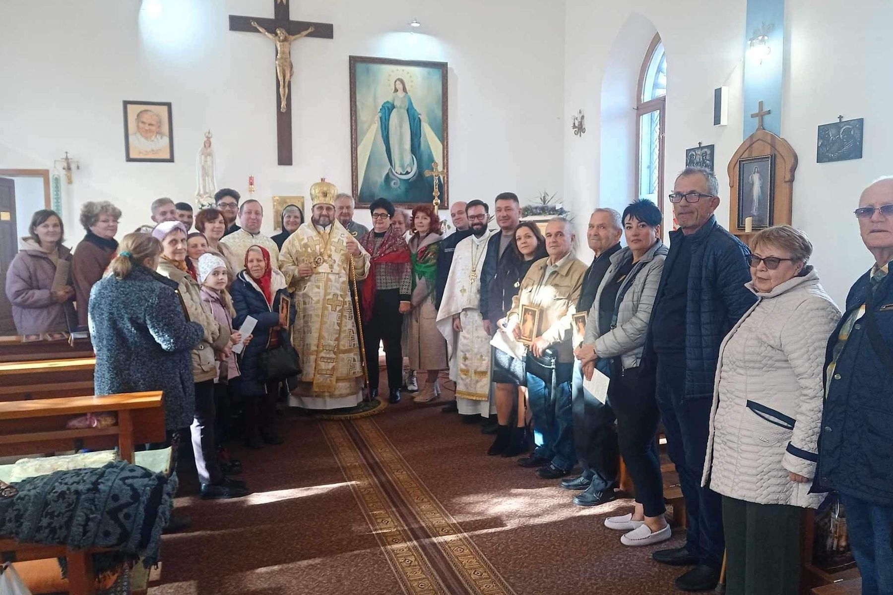 Владика Михайло Бубній здійснив пастирський візит на&nbsp;парафію Святого Йосафата Кунцевича в&nbsp;Ізмаїлі