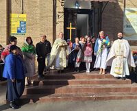 Владика Михайло Бубній здійснив пастирський візит на&nbsp;парафію Святого Йосафата Кунцевича в&nbsp;Ізмаїлі