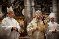 «Життя Йосафата дає нам надію»: урочистою Літургією у Ватикані завершився Ювілейний рік святого Йосафата «Життя Йосафата дає нам надію»: урочистою Літургією у Ватикані завершився Ювілейний рік святого Йосафата