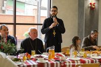 Як в&nbsp;УГКЦ розділили різдвяну трапезу з&nbsp;потребуючими