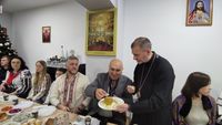 Як в&nbsp;УГКЦ розділили різдвяну трапезу з&nbsp;потребуючими